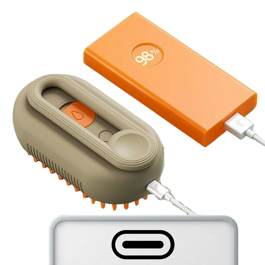 Pet Steam Hair Brush – Remove Loose Hair & Massage