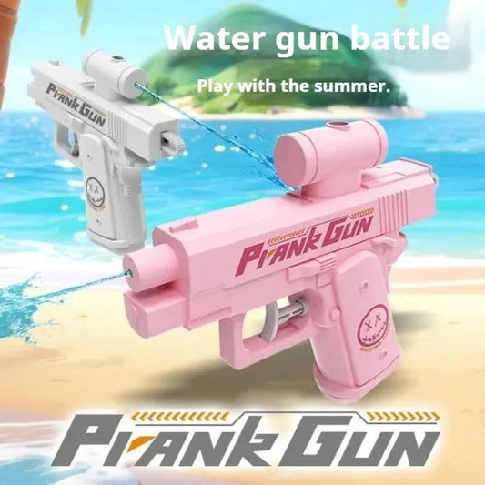 Summer New Creative Double Sided Reverse Water Spray Gun Trick Tactics Double Directional Water Spray Mini Water Play Gun Toy