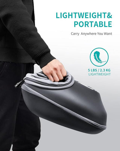 [Livestream Exclusive!]Shiatsu Foot Massager with Soothing Heat, Deep Kneading Therapy& Air Compression, Promotes Blood Circulation, Foot Comfort, Adjustable Settings for Sensitive Feet, Tiktokshopblackfriday Thanksgivinggift