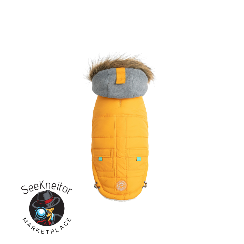 winter sailor dog parka GF PETS- Yellow