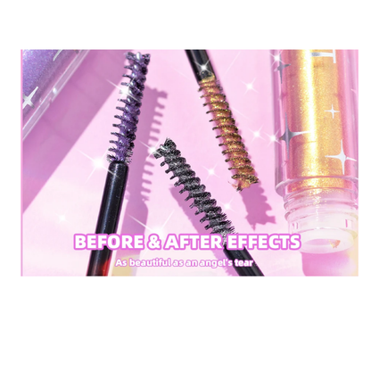 Diamond Masker glitter mascara with galaxy-style sparkly sequins.