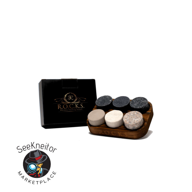 R.O.C.K.S Granite Whiskey Stones