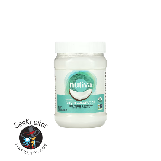 Organic virgin coconut oil, cold-pressed and unrefined, 15 fl oz (2 pack)