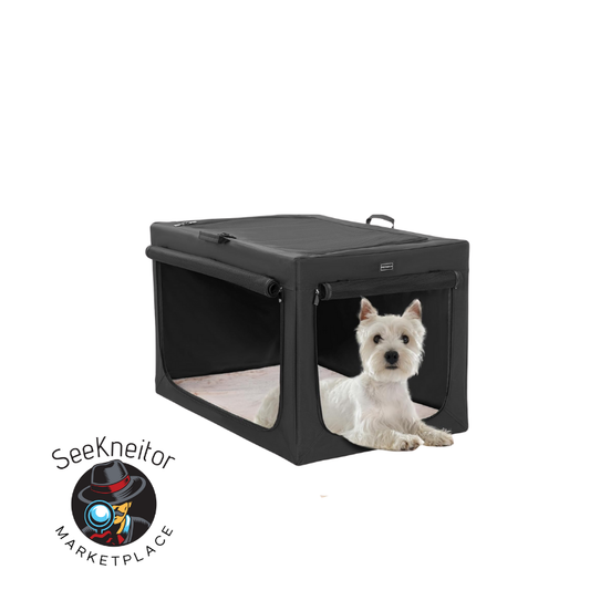 Portable dog crate, soft dog cage - 60 cm (24 inches) PETSFIT