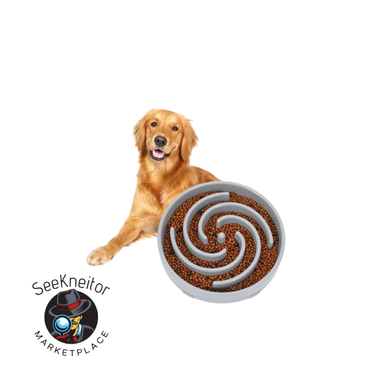 Slow feeder for large and medium dogs