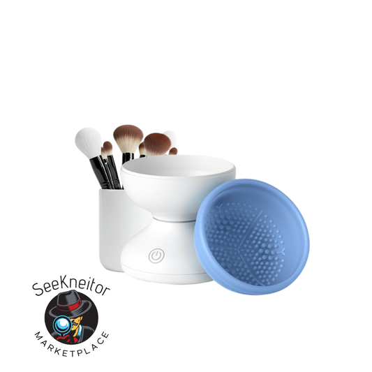 Makeup brush cleaning machine