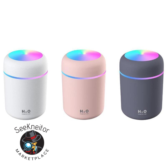 Portable Air Humidifier Aroma Essential Oil Diffuser for Car Home