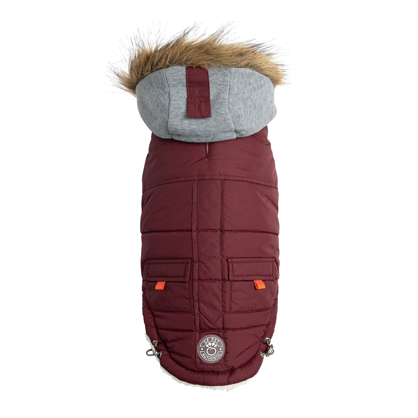winter sailor dog parka GF PETS - Burgundy