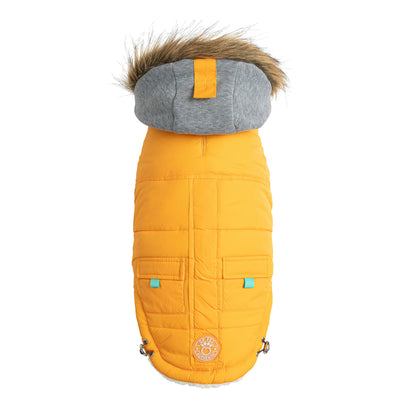 winter sailor dog parka GF PETS- Yellow