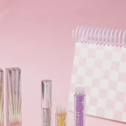 Diamond Masker glitter mascara with galaxy-style sparkly sequins.