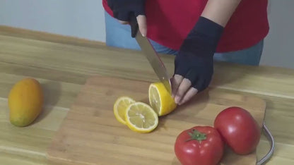 Compression Arthritis Glove Unisex Joint Pain Relief Half Finger Brace