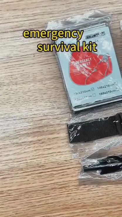 14 in 1 Outdoor Emergency Survival And Safety Gear Kit Camping