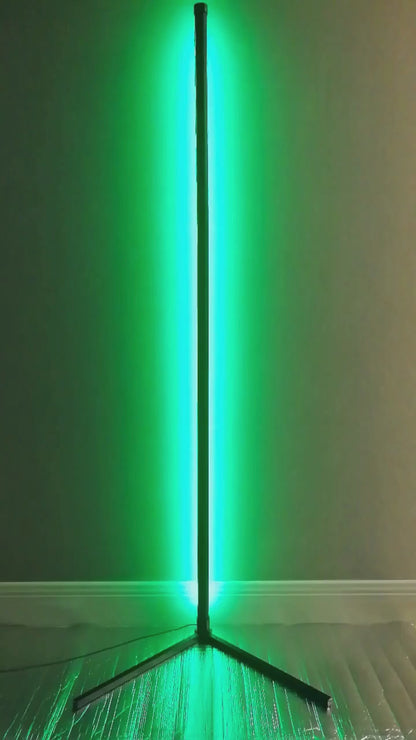 RGB LED Corner Floor Lamps