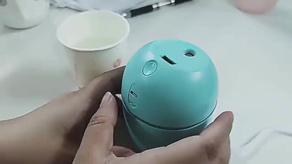 Portable Ultrasonic Humidifier USB Aroma Essential Oil Diffuser LED